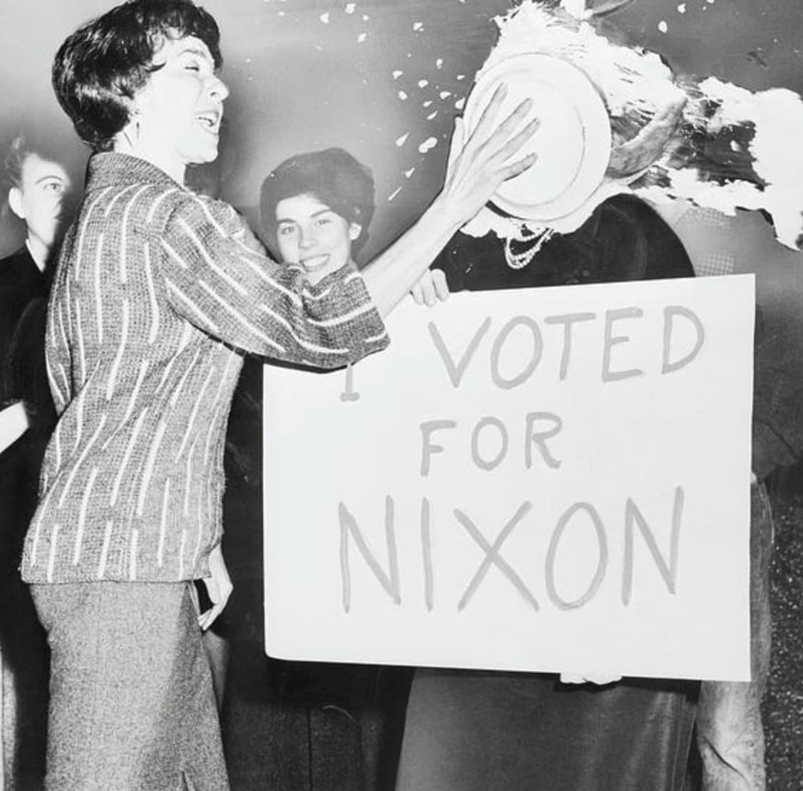 monochrome - Voted For Nixon